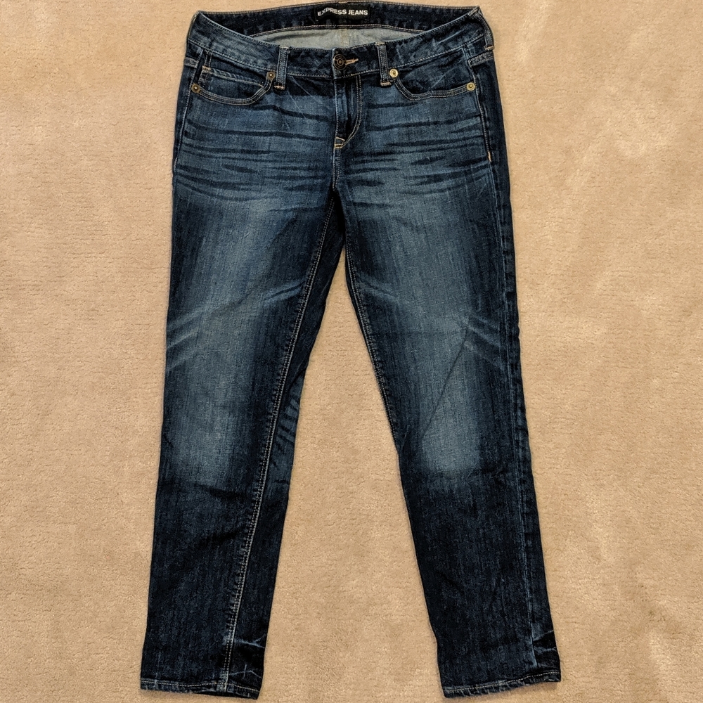 Express Ankle Boyfriend jeans, size 6